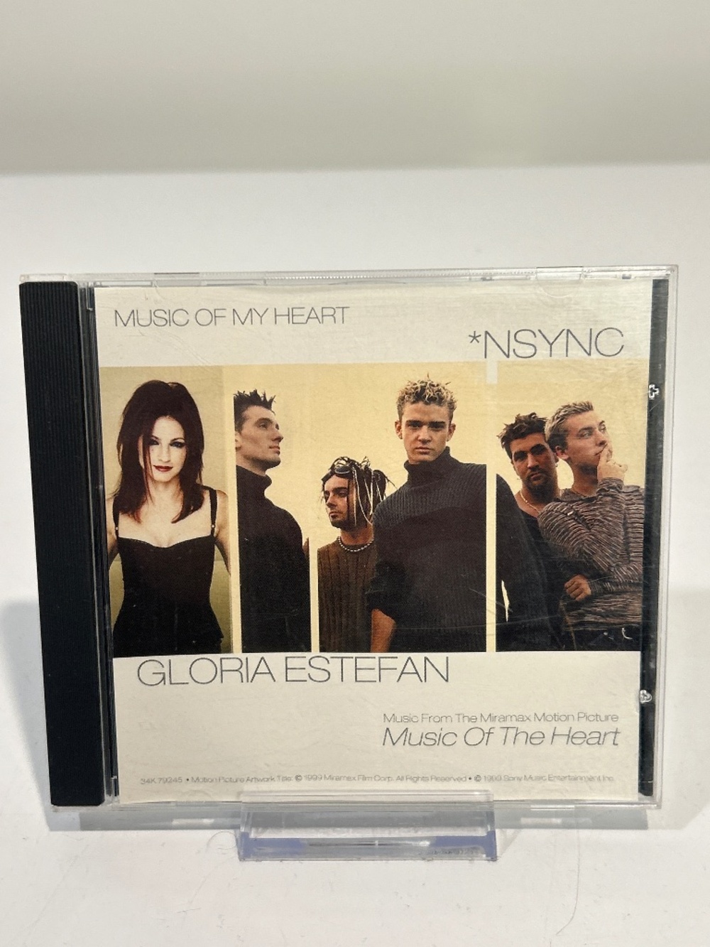 🤯5 for $20🤯 Gloria Estefan & NSYNC “Music Of The Heart” CD Single [Dance Pop]
